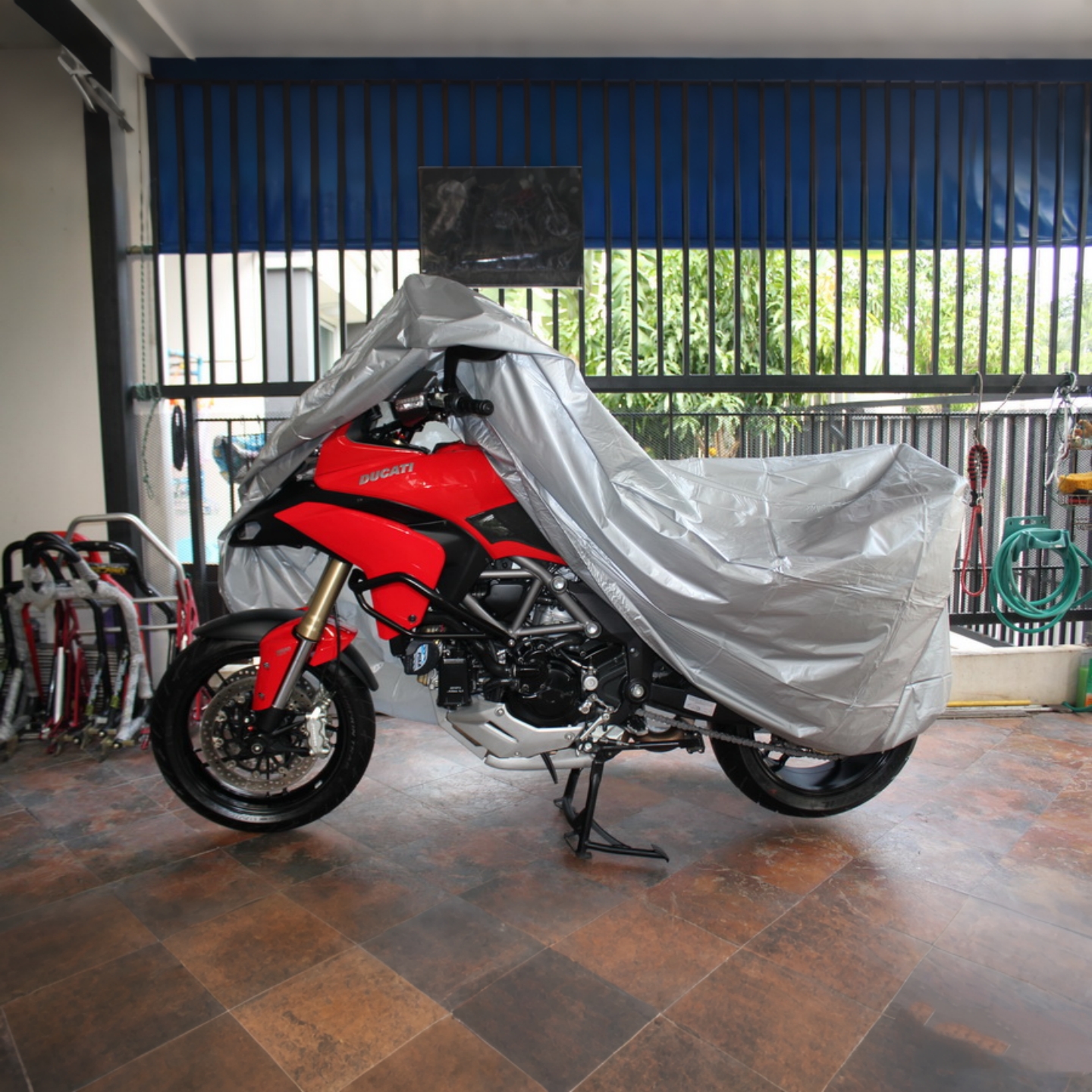 适用杜卡迪V4S街霸V2鸰速950怪兽821自游797大魔鬼1260防雨车衣罩