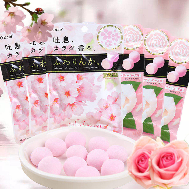 日本进口嘉娜宝Kracie玫瑰/樱花味糖果32g*6袋口气清新口香糖软糖在类目 零食/坚果/特产, 糖果零食/果冻/布丁, 糖果中 - 来自Buy2taobao.com提供专业的淘宝代购服务