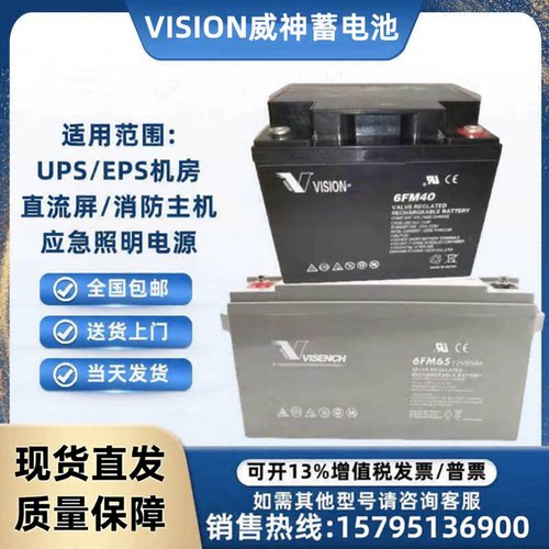 威神蓄电池12V消防UPS直流屏