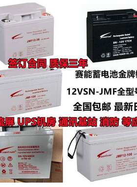 赛能蓄电池12VUPS直流屏用