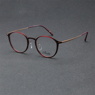 诗乐眼镜男女商务通用全框眼镜架