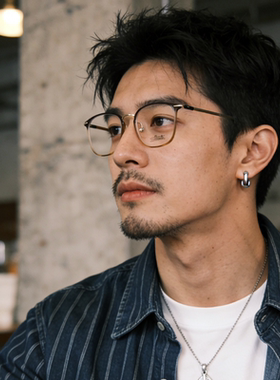 Silhouette诗乐眼镜框新款轻盈钛架男女商务可配近视镜框SPX2963