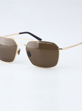 PORSCHEDESIGN偏光多边形男墨镜