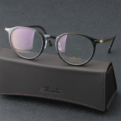 诗乐男女光学镜架同款纯钛轻眼镜