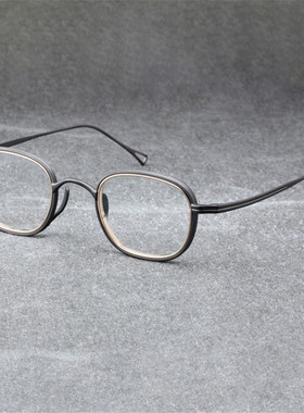 新款 Kame ManNen 万年龟 日本圆框 手工眼镜框 近视眼镜KMN-1221