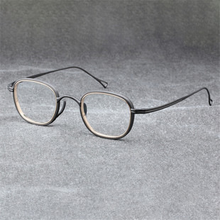 万年龟 ManNen 日本圆框 手工眼镜框 1221 新款 近视眼镜KMN Kame