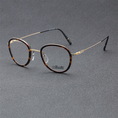 诗乐近视眼镜超轻可配镜片男女款