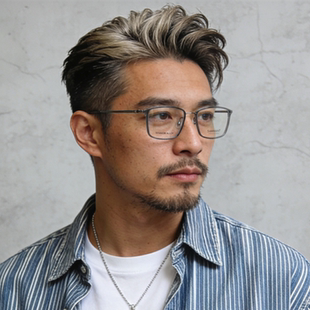 Charmant夏蒙眼镜框钛全框商务休闲舒适板材男女近视镜架CH29523