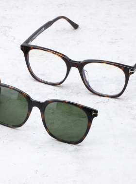 【25新款】汤姆福特TOM FORD近视套镜墨镜方形眼镜框架二用FT6052