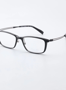 CHARMANT夏蒙近视眼镜框线钛镜腿个性男女简约商务款眼镜架XL1851