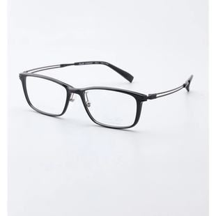 CHARMANT夏蒙近视眼镜框线钛镜腿个性男女简约商务款眼镜架XL1851