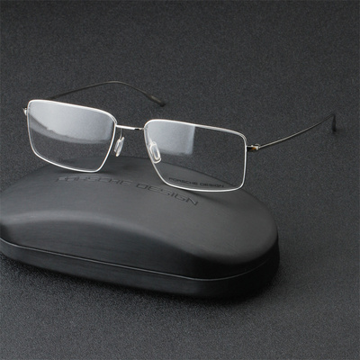 超轻时尚眼镜保时捷全框纯钛男女