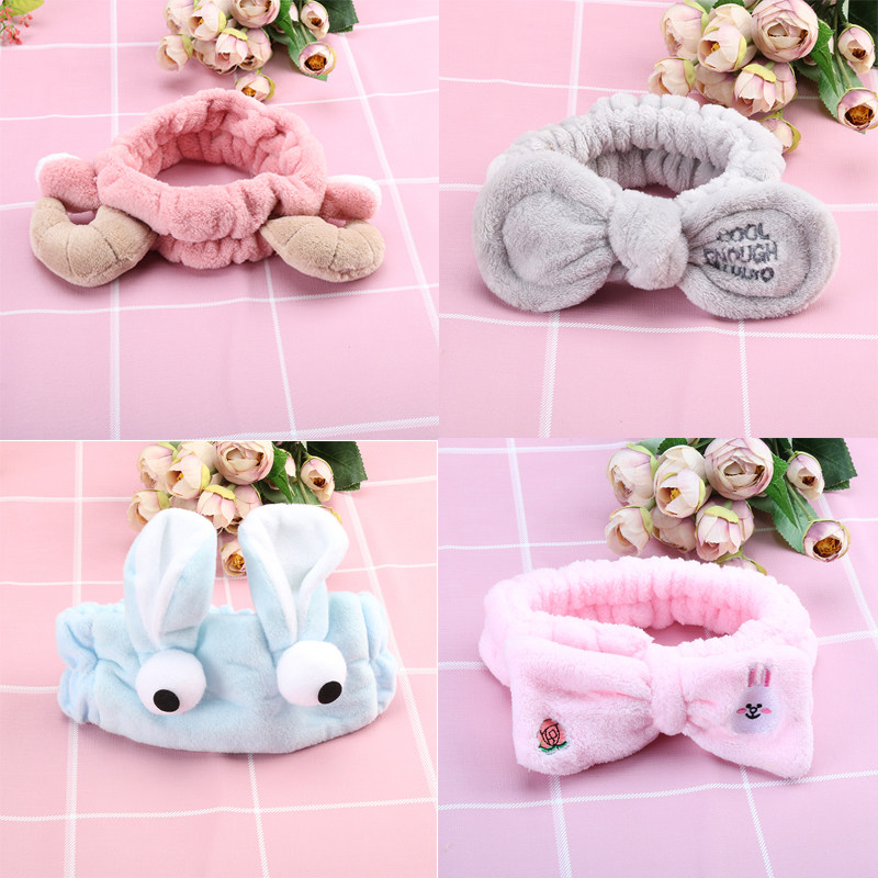the republic of korea Wash one's face Net Red Headband Facial mask Hair hoop Headdress Tied hair Headgear Simplicity Card issuance lovely Scarfin the Accessories/Fashion Jewelry, Hair Accessories  category - from Buy2taobao.com to provide professional Taobao agent buy service