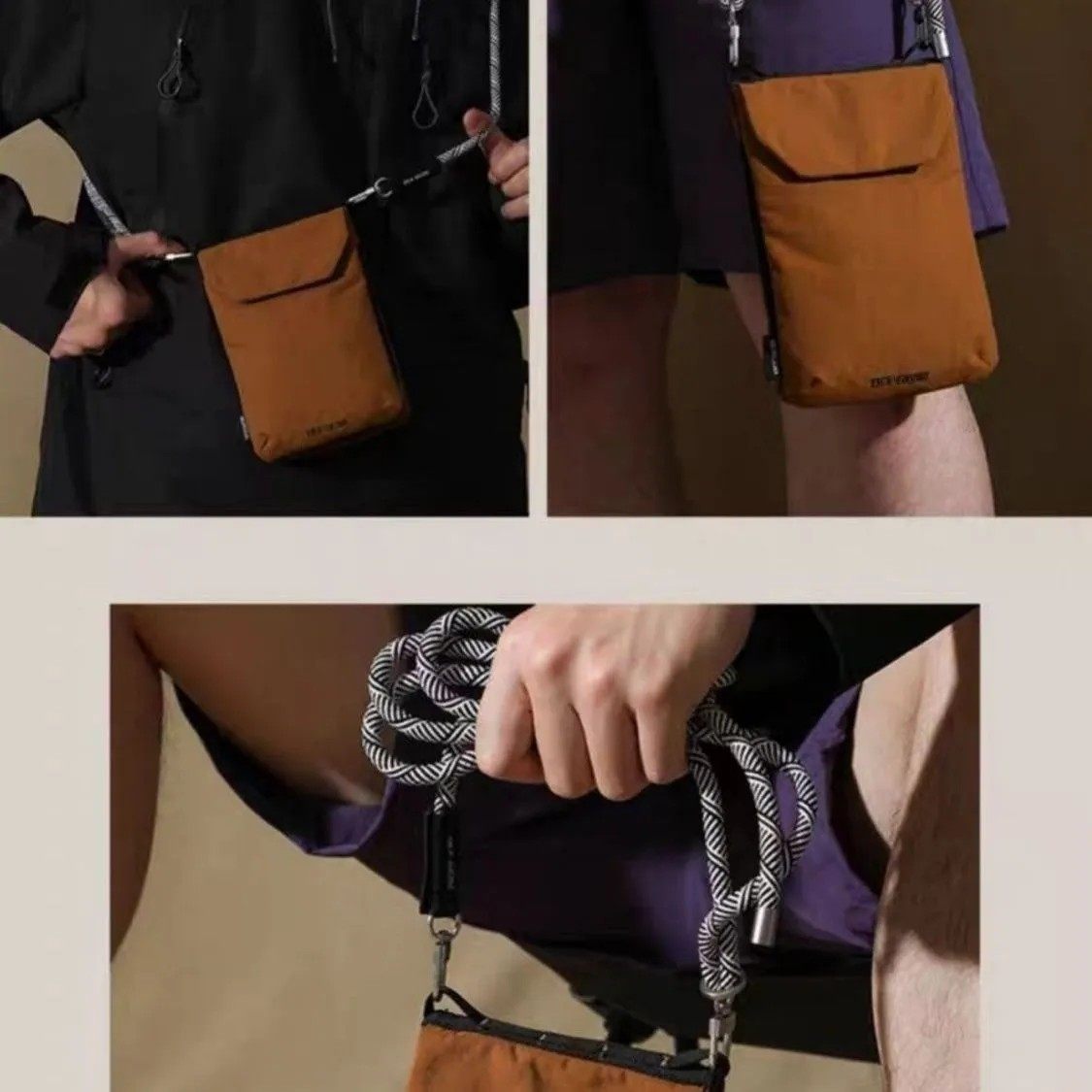 手机包女斜挎2025新款小众设计感小巧轻便可放手机的零钱包收纳