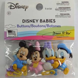 迪士尼系列 美国造型扣 手机壳装 进口衣服纽扣 7722 饰 新款