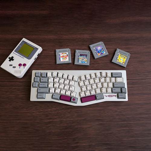 GMK DMG电竞男孩主题热升华原厂机械键盘键帽客制化红白灰大全套