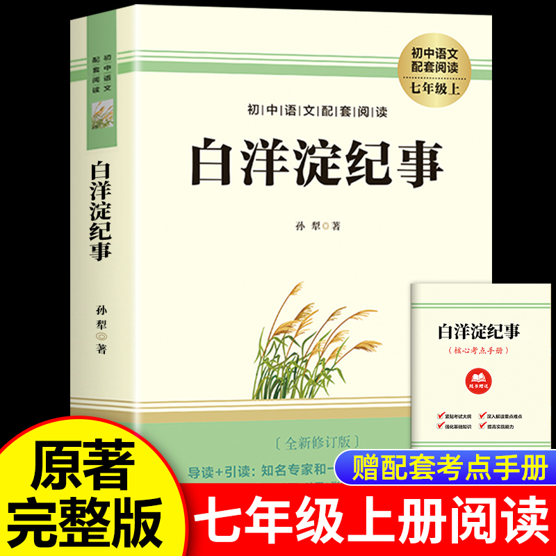 白洋淀纪事七年级上册