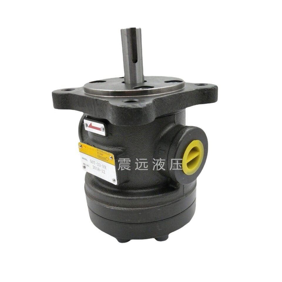 裁断机油泵50t-07/12/14/17/20/23/26/30/36/39-fr液压定量叶片泵