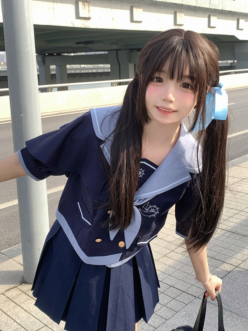 【沧澜】原创JK水手服正版基础款制服学院风班校服套装日系水手装
