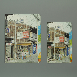 复古A6A5活页笔记本内页分隔页纸索引纸分页纸6孔手账diy五张每套