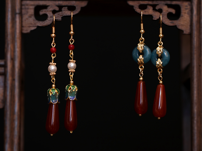 复古高级感耳环女显气质