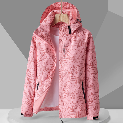 户外防风透气男女春秋冲锋衣