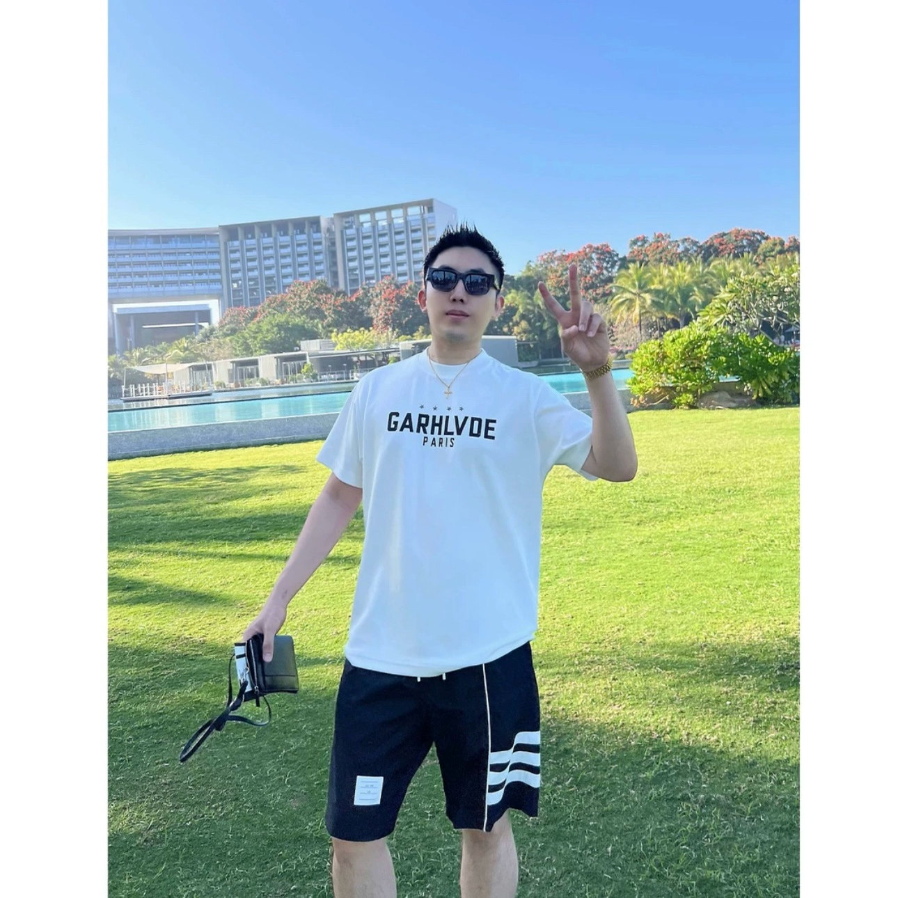 网红ins超火情侣美式街头个性时尚男女字母印花短袖圆领短袖T恤潮