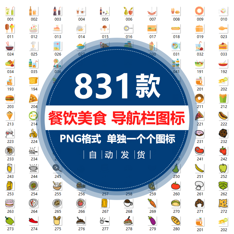 奶茶店小吃店美团饿了么小程序分区图标标志分类图片素材png免抠