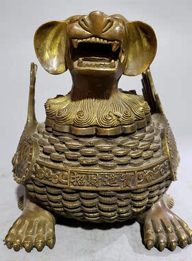 纯铜貔貅摆件铜皮休招財皮丘家居客厅店铺装饰品坐貔貅开业送礼品