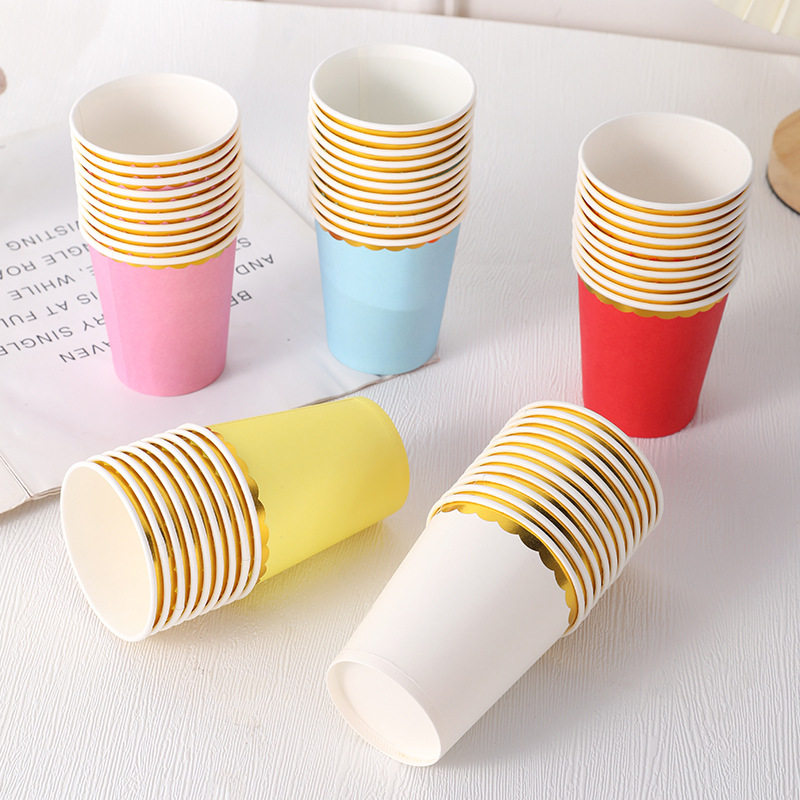 一次性纸杯子儿童周岁生日布置派对用品ins野餐餐具加厚彩色水杯,节庆用品/礼品,节日装扮用品,淘宝优惠券,粉丝福利购,淘宝优惠卷