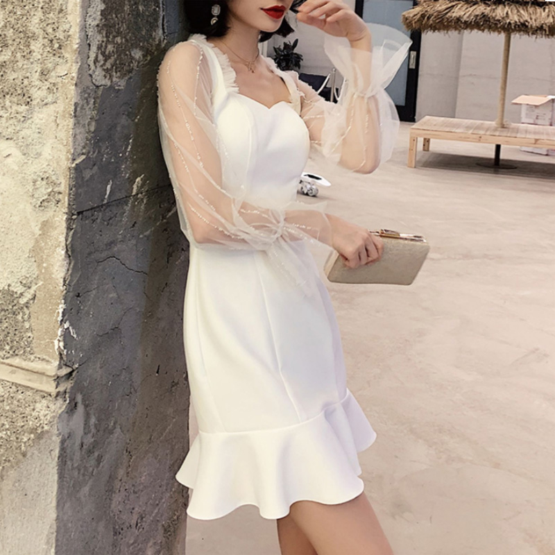 时尚派对名媛酒会晚宴小礼服短裙