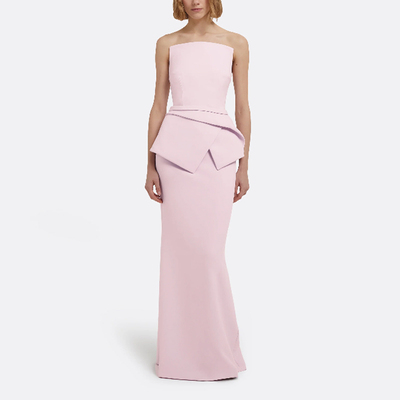 高端大气晚装个性小众气质长裙