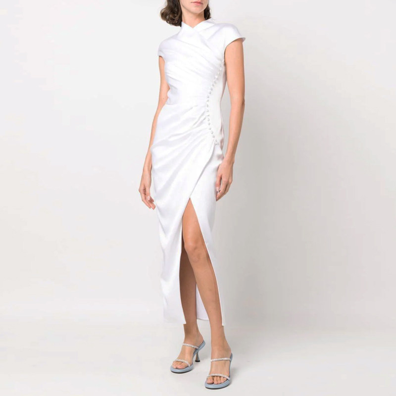 晚礼服个性小众气质女2023新款高级质感小礼服新娘姐妹伴娘连衣裙