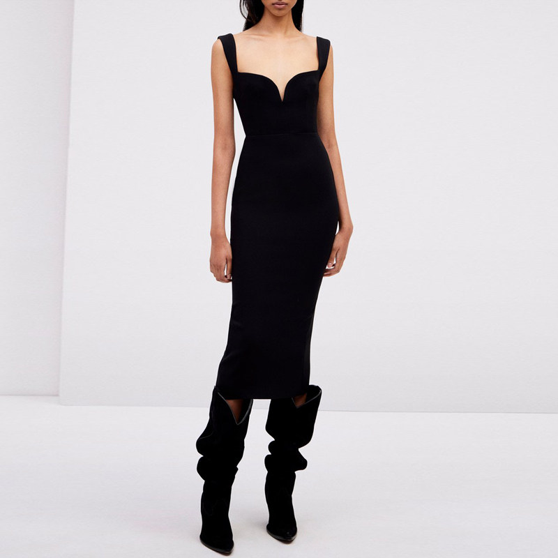 晚礼服中长款2026新款气质名媛派对年会小礼服高端大气连衣裙显瘦