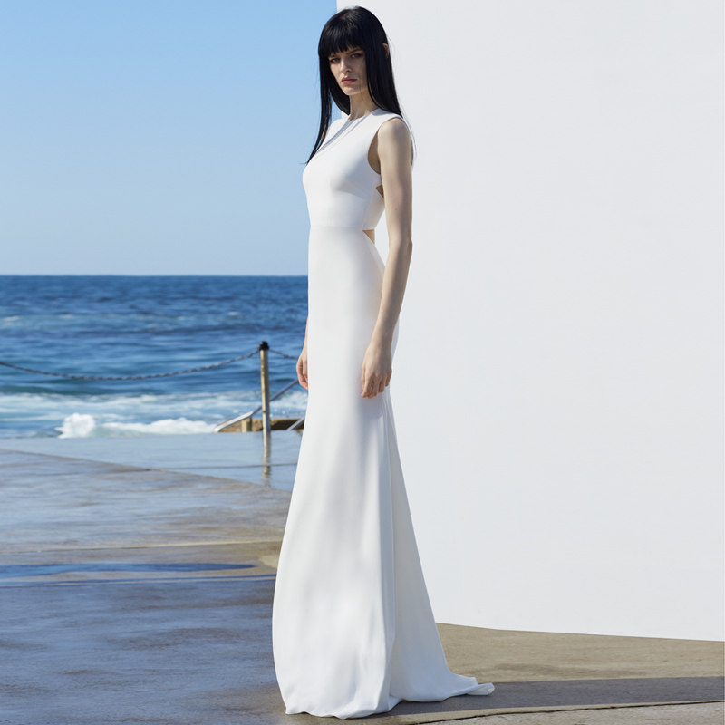 年会晚礼服2026新款高端大气网红模特派对红毯走秀宴会主持连衣裙