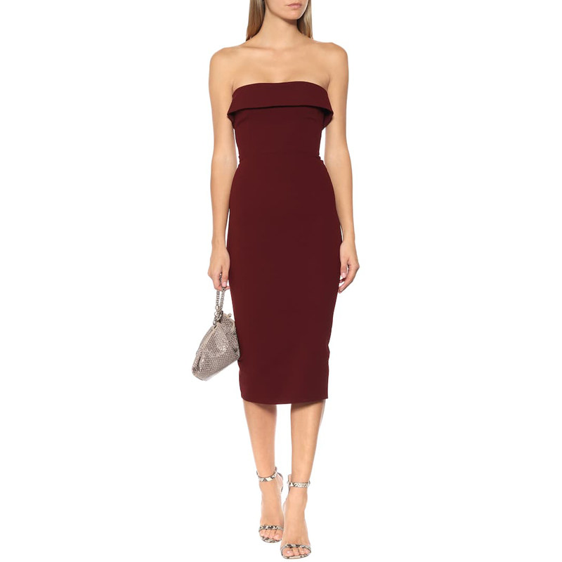 晚礼服中长裙2026新款宴会小礼服生日派对时尚约会连衣裙简单大方