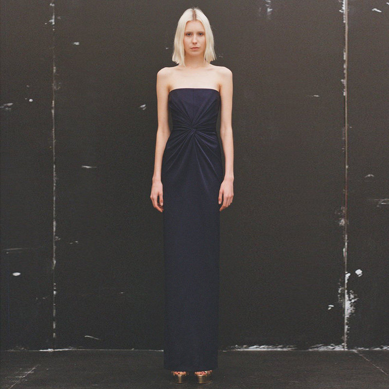 长款晚礼服2025新款优雅气质女生日派对主持人宴会连衣裙高级质感