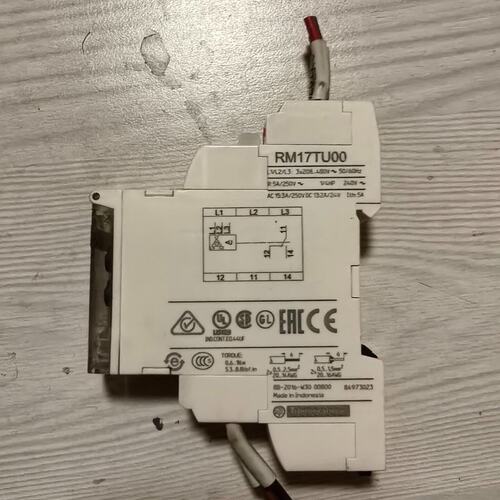 议价控制继电器RM17TU00相序过欠压监测