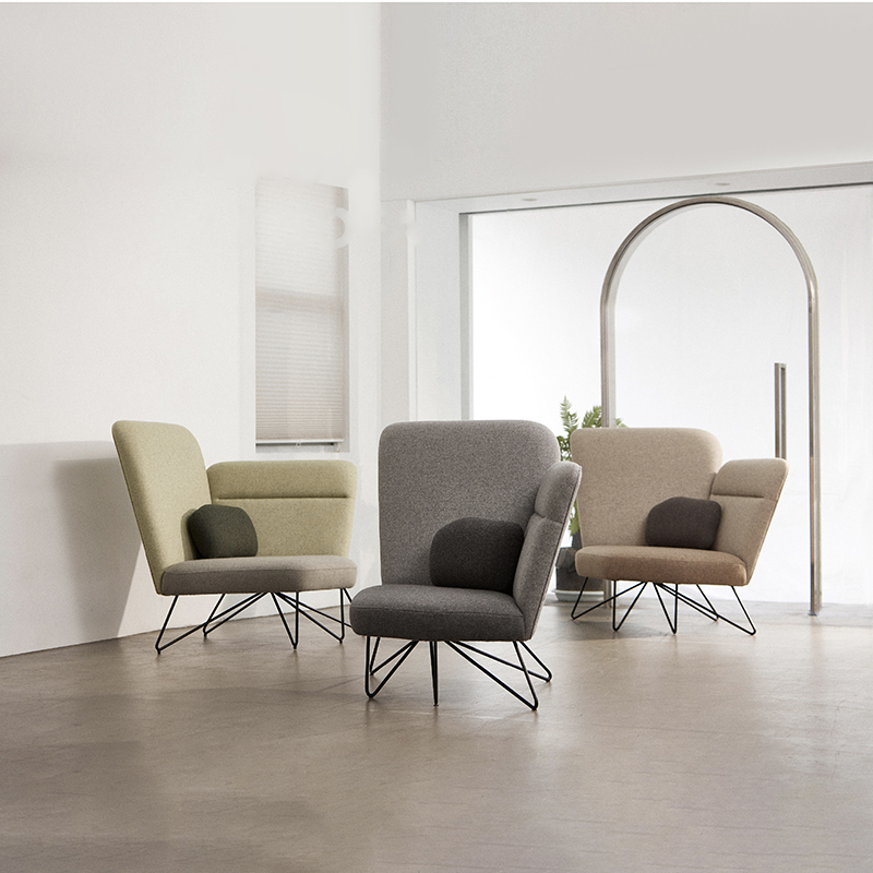 现货单人懒人沙发高级毛毡