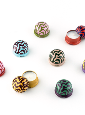 Wekuku Scetend Sweeties小蛋糕马口铁罐罐香薰蜡烛