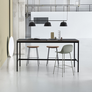 Muuto 现代简约 BASE系列多功能高脚餐桌会议桌吧台边桌