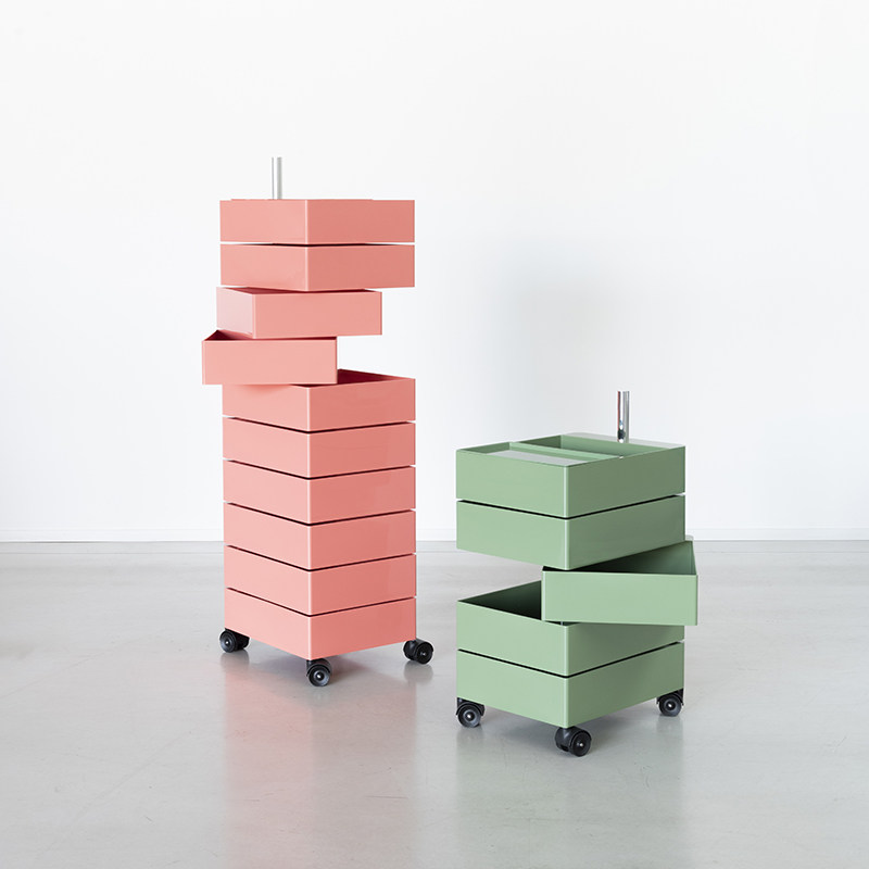 Magis 意大利进口 360&deg;可旋转系列多功能收纳抽屉家用手推车