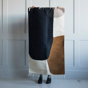 现代 Ferm RUG系列手工编织羊毛地毯 KELIxM 简约 LIVING