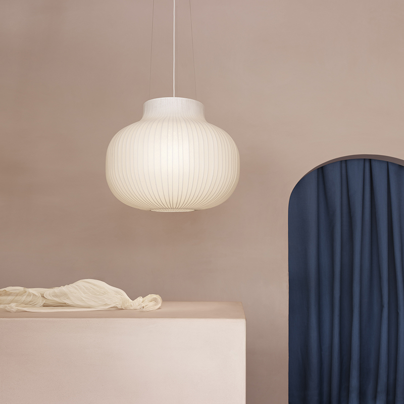 蚕丝云朵餐厅客厅吊灯