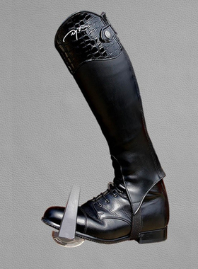 【包邮】比利时Dyon 护腿 护腿 恰卜斯 进口牛皮马术护腿 马具