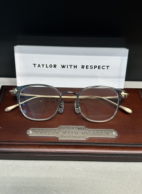 现货Taylor with respect眼镜日本手工镜架mellow可配近视镜片