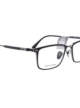 Agnesb眼镜ABH75052百搭男女款镜架方框近视眼镜休闲镜框黑色新款