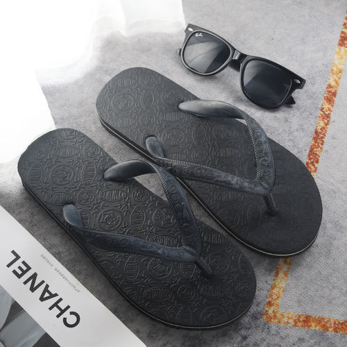 新款橡胶人字拖鞋家居男女情侣