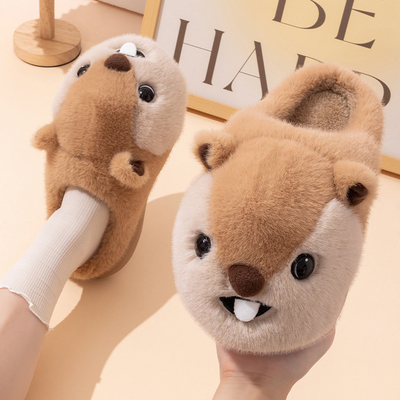 高级感棉拖鞋女冬季毛绒保暖居家