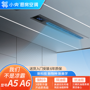小央集成吊顶凉霸照明换气吹风三合一厨房空调电风扇冷风机